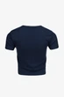 Топ однотонный женский 80677 L/XL Синий - изображение 7