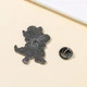 Значок (пин) BROCHE брошь бижутерия Медицина Ветеринар Кот с пластырем BRGV114868 - изображение 2