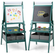 Детский мольберт KidsBunkBed 54х46х101.5 см цвет зеленый - изображение 1