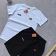 Літній спортивний костюм Ellesse (шорти + футболка) Біло-чорний S (XC-53) - зображення 3