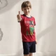 Футболка дитяча для хлопчика GABBI FT-25-13 Бордовий на зріст 104 (14418) - зображення 3
