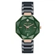 Жіночий наручний годинник Anne Klein AK/5064GNBK Рожеве золото\Зелений циферблат\Чорний браслет - зображення 1