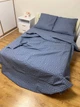 Комплект постельного белья Soft двуспальный 180х220 см Карат серо-синий - изображение 2