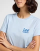 Футболка LEE Tee SHY blue (112363417) Голубой S-00 - изображение 5