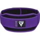 Пояс для важкої атлетики RDX RX5 Double Belt неопреновий Purpel S - изображение 4