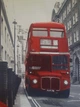 Комплект панельних фіранок Firanka London 3шт карниз 165см сірий з червоним (71_3п) - зображення 3