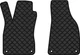 Коврики из экокожи EVAtech ECO в салон авто передние для Exeo AT Seat 2008-2013 1 поколение Combi EU Экокожа черная с черной нитью черный кант (ST33143AV2AV4BBB) - изображение 1