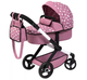 Wózek dla lalek Bayer Design Xeo 2 w 1 Różowy (4003336418965) - obraz 1