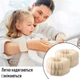 Косметические напульсники на руки для макияжа / спорта WristBand набор нарукавники / манжеты / браслеты на запястья для умывания и ухода за лицом, молочный (105204527) - изображение 2