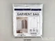 Чехол для хранения одежды Garment Bag 60 х 80 см из плащевки бело прозрачный - изображение 5