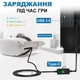 Кабель Oculus Link з подвійним живленням USB 3.2 на type С, 5 метрів для Meta Quest Oculus Quest 2, 3, 3S, Pro, Pico 4, 5 метрів, чорний - зображення 9