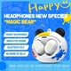 Игровые беспроводные наушники Onikuma T20 TWS Gaming Headset with Charging Case BT5.3, 30/300mAh, 5H White - изображение 10