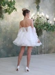 Короткое нарядное платье с пышной юбкой FashionYouWant L белый 43312389 - изображение 3