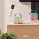 Портативна Bluetooth-колонка з караоке та мікрофонами Monty K12-2 / Бездротова акустика з FM-радіо, USB - зображення 2