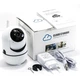 IP камера видеонаблюдения CAMERA Wifi QC011 Y7 Беспроводная видеоняня с поворотом и ночной съёмкой - изображение 6