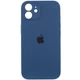Чохол Silicone Premium case з захистом камери для iPhone 12 mini Full Camera Protective dark blue 9625 - изображение 1