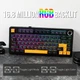 Игровая Беспроводная Клавиатура AULA F75 Thunder Black ENG/UKR - изображение 5