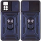 Протиударний броньований чохол із захистом камери для Xiaomi Redmi Note 11 Pro та Note 12 Pro Armor Case Keysion blue - изображение 1