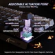 Клавиатура ATTACK SHARK X68 HE Gradient Magnetic Switch Проводная Механическая RGB Подсветка С поддержкой HOT-SWAP - изображение 5