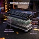 Ігрова клавіатура ATTACK SHARK X68 HE Black 8k Магнітні свічі - изображение 7