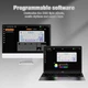 Клавиатура Attack Shark X85 Black Gradient Беспроводная Игровая Механическая. 2.4G/Bluetooth/Кабель. Батарея 5000mAh. 75% - изображение 5