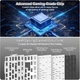 Клавиатура Attack Shark X85 Black Gradient Беспроводная Игровая Механическая. 2.4G/Bluetooth/Кабель. Батарея 5000mAh. 75% - изображение 7