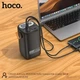 Повербанк PD100W+22.5W Hoco DB160 Astrum 60000mAh 222Wh 2xType-C/3xUSB + два ліхтарі чорний - зображення 2