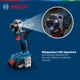 Аккумуляторный безщеточный ударный гайковерт Bosch GDR 18V-215+ (2x аккумуляторы GBA 18V 2.0Ah + 1х Профессиональное зарядное устройство для GAL 18V-20 + Кейс) (06019N2022) - изображение 8