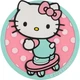 Бейдж Kite Hello Kitty на липучці (HK25-3011-1) - зображення 2
