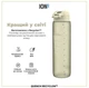 Бутылка для воды ION8 1000 мл (ЭКО бутылка) BPA Free Creamy White (I8RF1000CWHI) - изображение 6