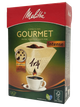 Фільтри для кофе Melitta Gourmet Intense 1X4/80 паперовий бежевий 80 шт - зображення 1