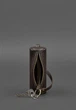 Ключница-тубус кожаная для ключей темно-коричневая(BB_30003014) - изображение 2