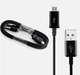 Кабель Universal для USB -> MicroUSB для Samsung ECB-DU5ABE s3 S4 7100/9300 USB A штекер micro USB 1 м Черный - изображение 1
