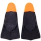Ласты для тренировок в бассейне короткие с закрытой пяткой CIMA PL-6090-04 размер 41 черный-оранжевый - изображение 2