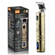 Триммер аккумуляторный для бороды и волос RAF R.433 с LED дисплеем 5W Gold (3_06324) - изображение 6