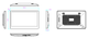 Tablet ALLNET Touch Display Tablet 12" 8/64GB Black (PrimeOne-120) - obraz 4