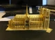 Металевий 3D конструктор Собор Паризької Богоматері з підсвічуванням 115×45×70 мм — збірна модель Нотр-Дам де Парі - зображення 5