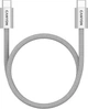 Кабель Canyon OnWire 60MG C-C 60W Magnet Braided 1 м Light Grey (CND-CCMG60AB15LG) - зображення 1