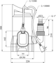Насос дренажний Pumpman GS400 Hmax 6.5 м Qmax 7.5 куб.м 400 Вт (CV029785) - зображення 5