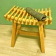 Табурет для ванной из дерева Таперси карри (ТВН-008203) - изображение 1