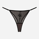 Majtki stringi damskie koronkowe Esotiq Barely 42460-61X S Czarne (5903972515495) - obraz 6