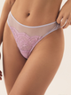 Majtki tanga damskie koronkowe Bloovii Samara 43227-05X L Błękitne (5903972577042) - obraz 1