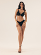 Majtki brazyliany damskie koronkowe Esotiq Bree 41708-61X XL Czarne (5903972518854) - obraz 3