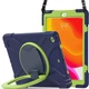 Чохол ARM Cover Apple iPad 7 (10.2") 2019 протиударний з кільцем підставкою Dark Blue/Green - зображення 1