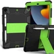 Чехол ARM Standart Apple iPad 9 (10.2") противоударный с подставкой Black/Green - изображение 1