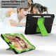 Чехол ARM Standart Apple iPad 9 (10.2") противоударный с подставкой Black/Green - изображение 4