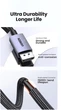 Кабель Ugreen DP118 DisplayPort 2.1 16K Cable 3 м Black (UGR-25862) - изображение 10