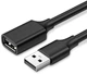 Кабель Ugreen US103 USB 2.0 Male to Female Extension Cable 5 м Black (UGR-10318) - изображение 1