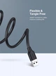 Кабель Ugreen US103 USB 2.0 Male to Female Extension Cable 5 м Black (UGR-10318) - изображение 4
