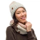 Шарф-труба Buff Knitted & Fleece Neckwarmer Olya, Cloud - изображение 2